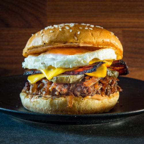Egg Cheese Burger